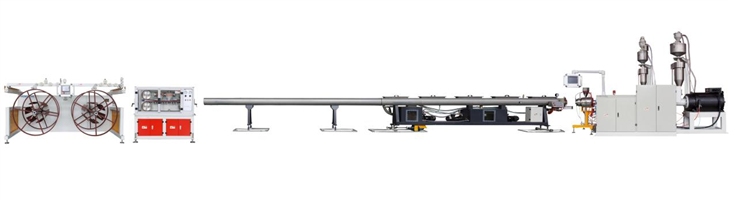 PE Silicone Core Pipe Production Line